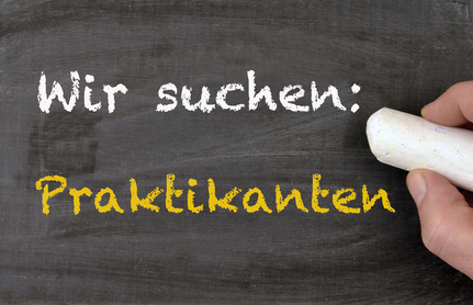 Wir suchen Praktikanten