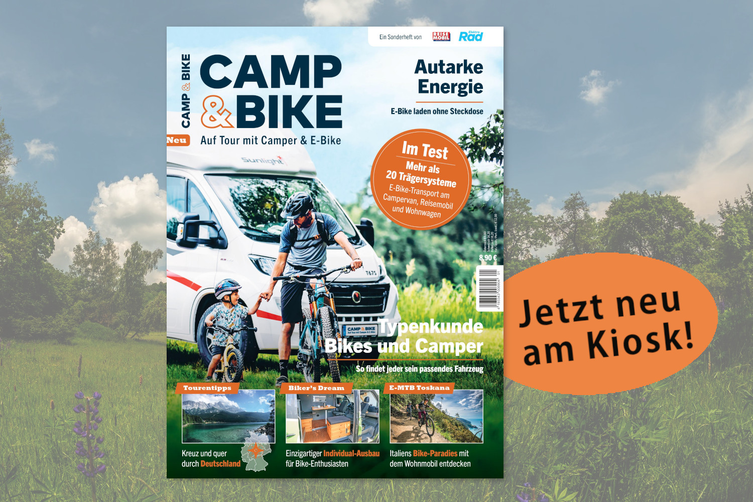 Mountainbike-Zubehör: Ausrüstung für den Urlaub im Camper